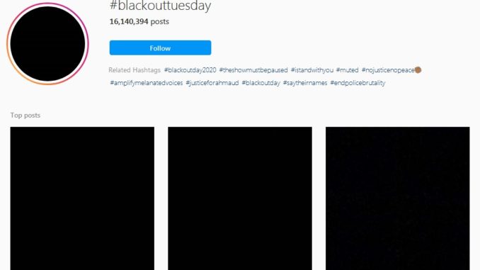 Blackout Tuesday Source: Tampa Bay Times