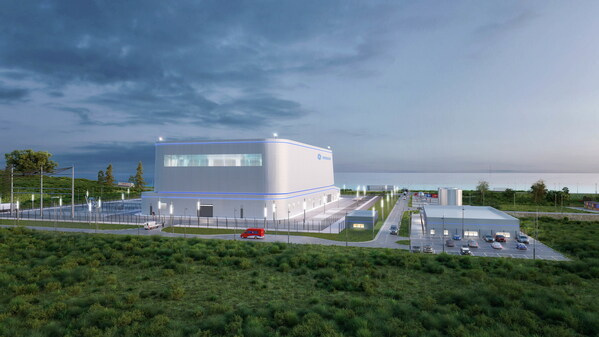 A rendering of the BWRX-300 small modular reactor. (CNW Group/Ontario Power Generation Inc.)