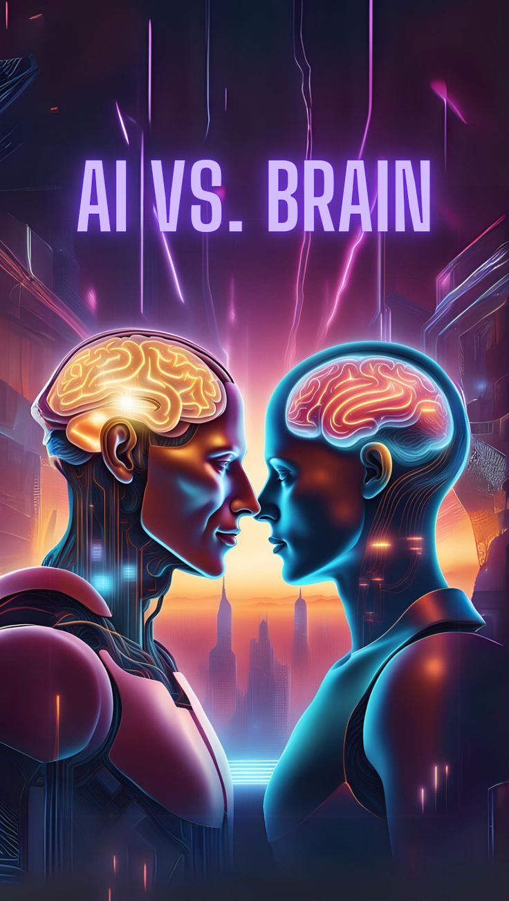 The Human Brain vs_ AI_ Battle of the Future The Human Brain vs_ AI_ Battle of the Future
