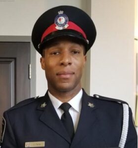 Officer in uniform