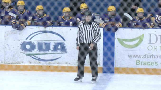 Referee on ice