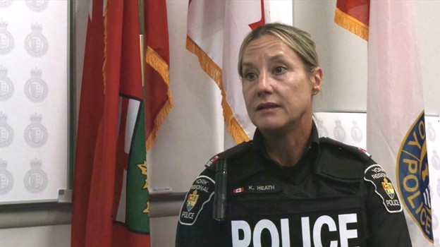 Person sitting down for an Interview