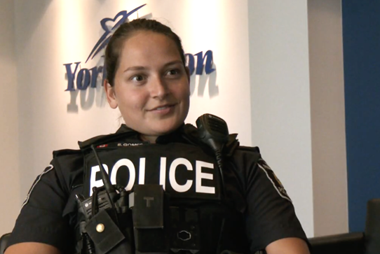 York Regional Police Officer